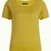 King Louie Boatneck Top Lapis Sunny Yellow