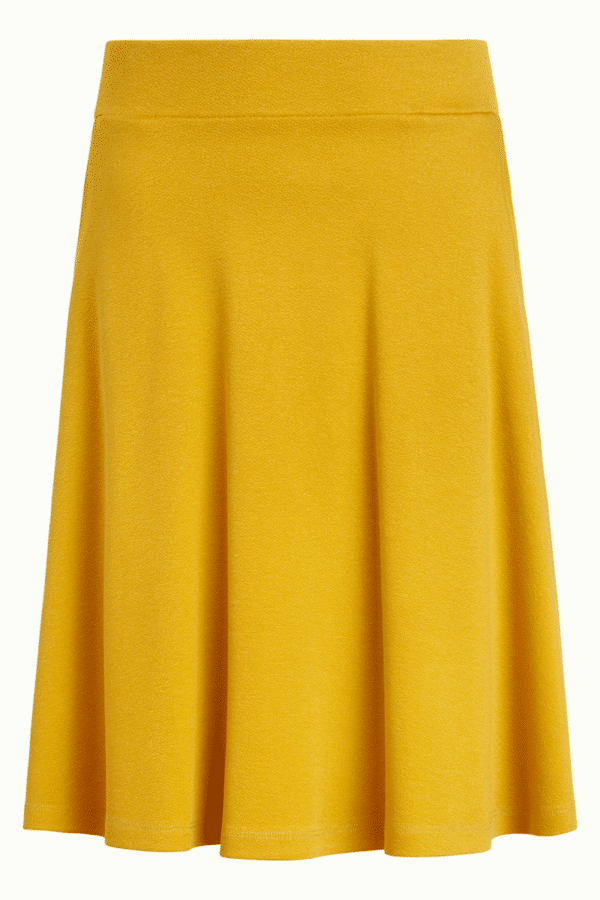 King Louie Sofia Skirt Milano Crepe Sunset Yellow