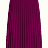 King Louie Border Plisse Skirt Soleil Striking Purple