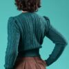 Emmy The Ice Skater Cardigan Teal
