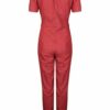 Very Cherry Classic Jumpsuit Denim Dots Red