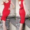 Stop Staring! Love Dress Red