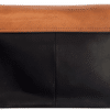 O MY BAG The Audrey Black Cognac Classic Leather