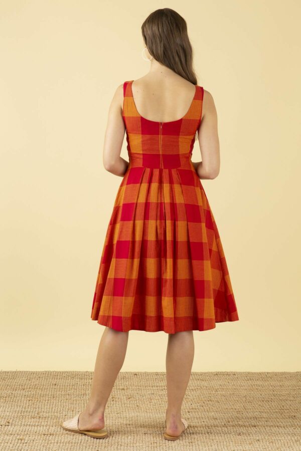 EMILYANDFIN Isobel Heatwave Check Dress