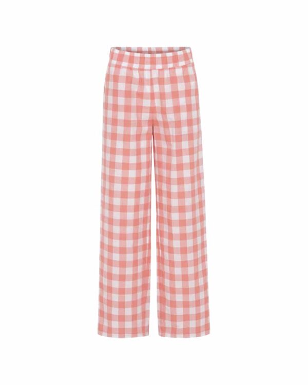 Hunkøn Geira Trousers Red Checked