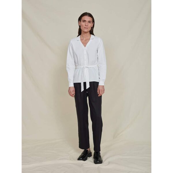 Schulz By Crowd Sulle Button Shirt White