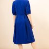 EMILYANDFIN Stella Lapis Blue Needlecord Shirt Dress