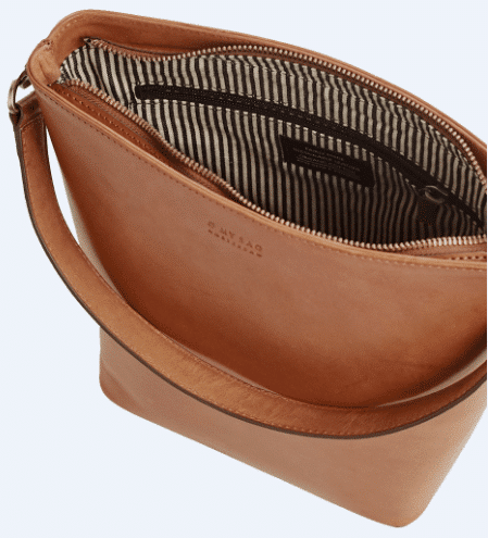 O MY BAG Bobbi Bucket Bag Maxi Cognac Classic Leather 5