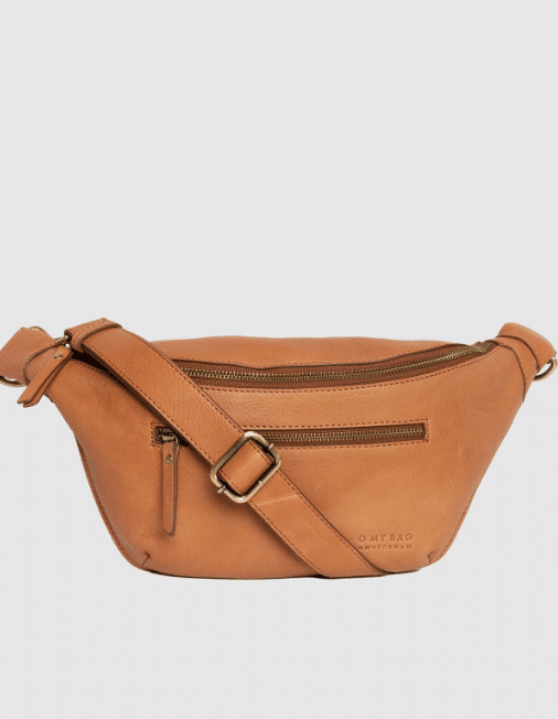 O My Bag Drew Bum Bag Wild Oak Soft Grain Leather