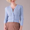 Emmy The Topnotch Teatime Cardi Forget-Me-Not