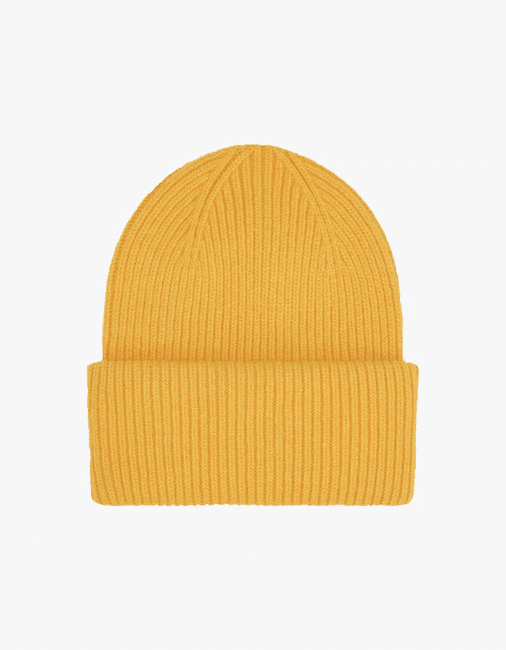 Colorful Standard Merino Wool Hat Burned Yellow