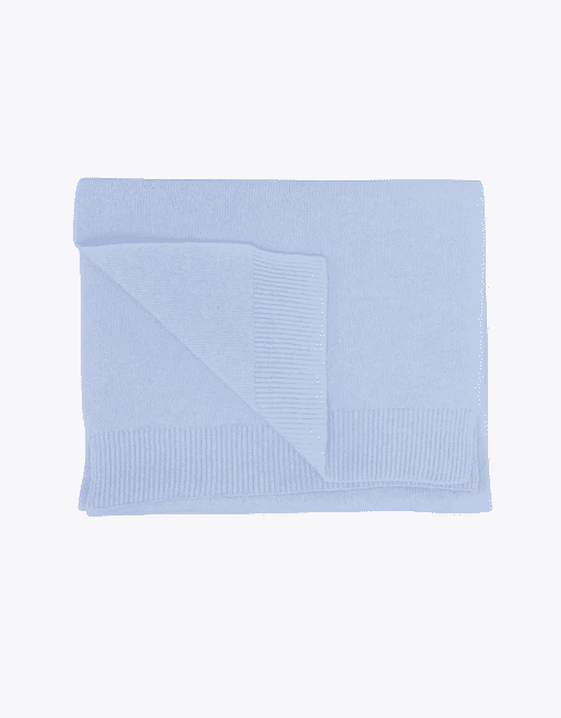Colorful Standard Merino Wool Scarf Polar Blue