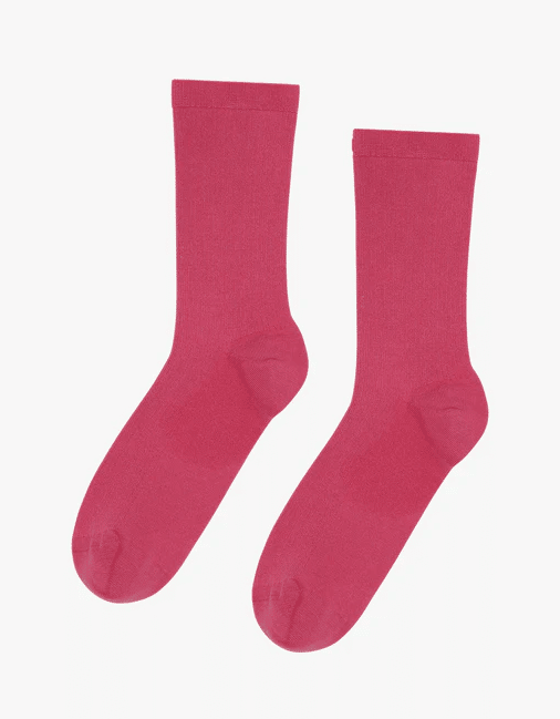 Colorful Standard Women Classic Organic Sock Raspberry Pink