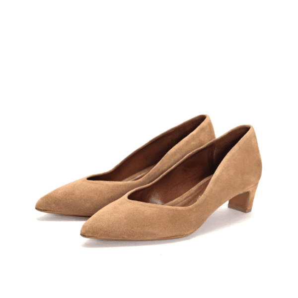 Anonymous Trini 40 Calf Suede Bamboo Brown