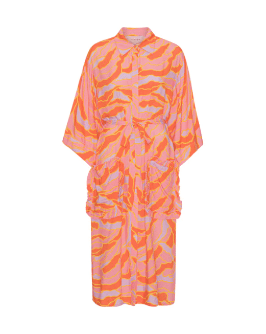 Hunkøn Coralie Kimono Heat Wave Art Print