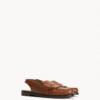 Dico Loafer Sandal Fringes Hazelnut
